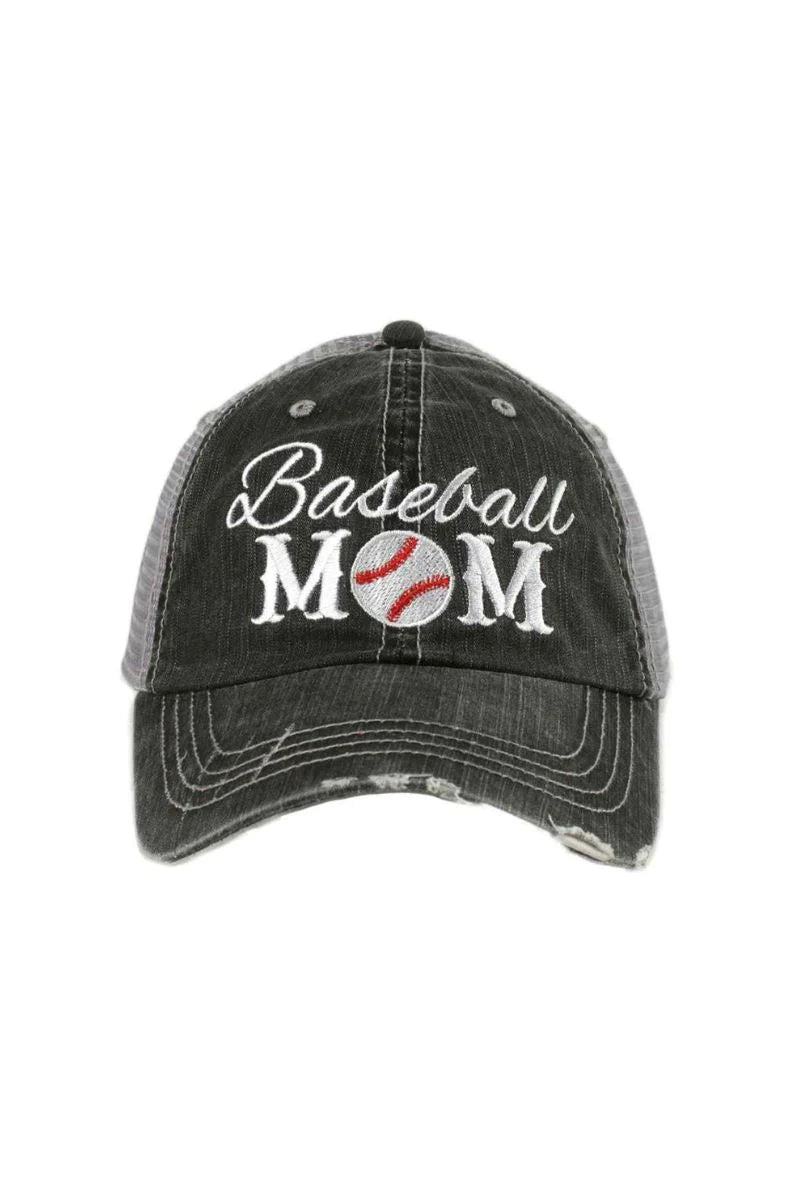 BASEBALL MOM TRUCKER HAT