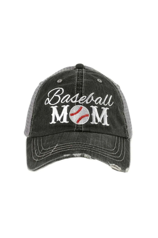 BASEBALL MOM TRUCKER HAT