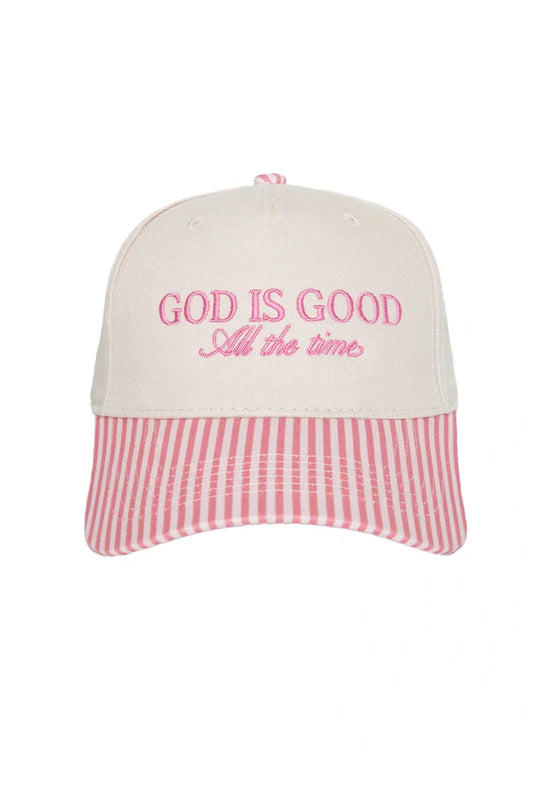 GOD IS GOOD ALL THE TIME CLASSIC TRUCKER HATS
