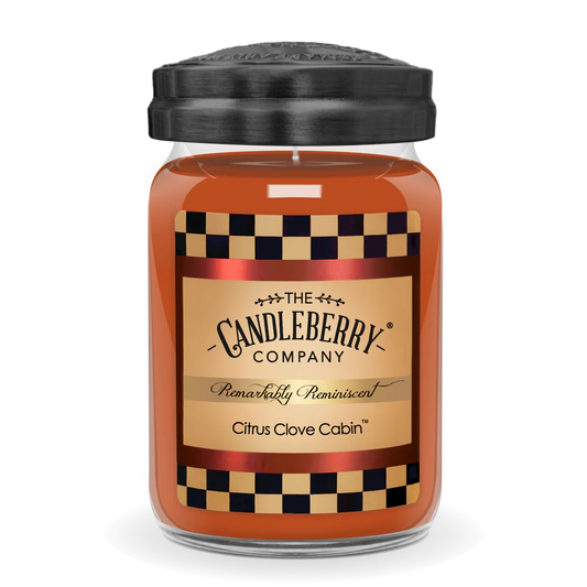 Citrus Clove Cabin™, Large Jar Candle