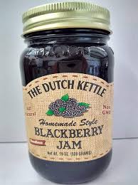 The Dutch Kettle Seedless Blackberry Jam
