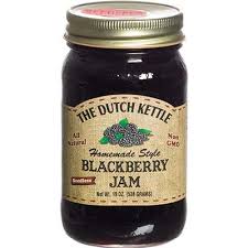 The Dutch Kettle Black Raspberry Seedless Jam