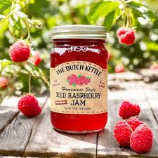 The Dutch Kettle Red Raspberry Seedless Jam