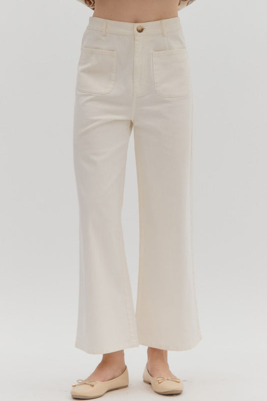 Bri Ankle Pant Cream