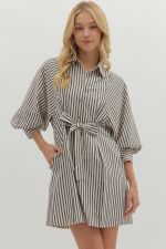 Sunday Stroll Striped Dress