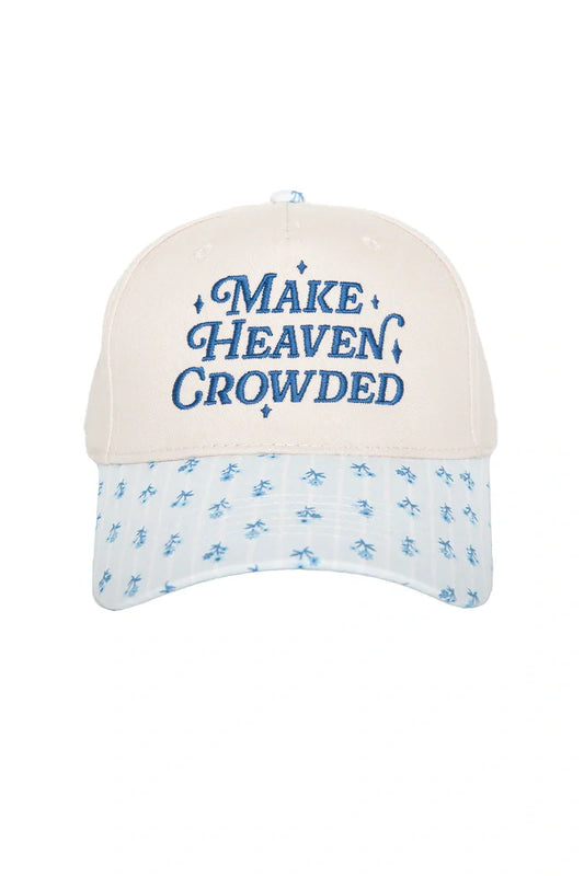 MAKE HEAVEN CROWDED CAP TRUCKER VINTAGE
