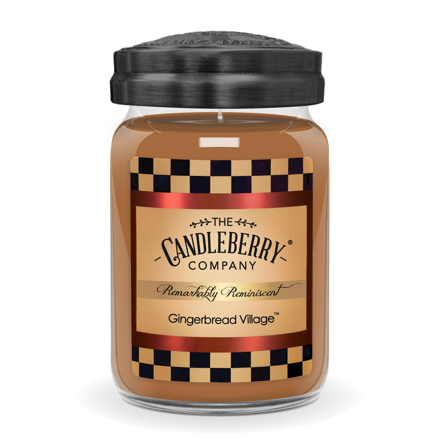 Gingerbread Village™, Large Jar Candle