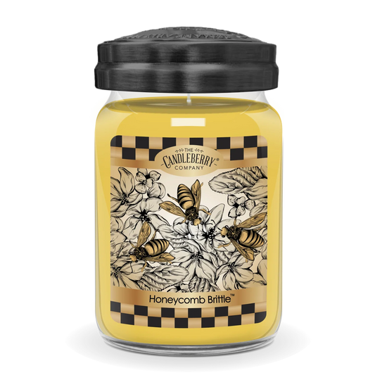 Honeycomb Brittle™, Large Jar Candle