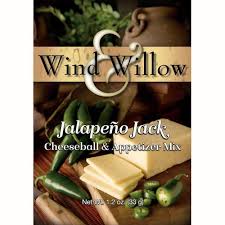 Wind and Willow Jalapeno Jack Cheeseball & Appetizer Mix