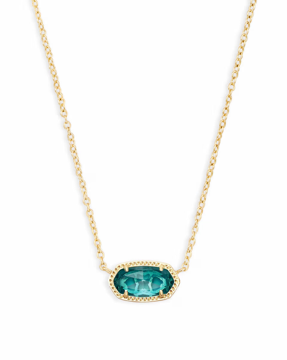Elisa Necklace in Gold London Blue