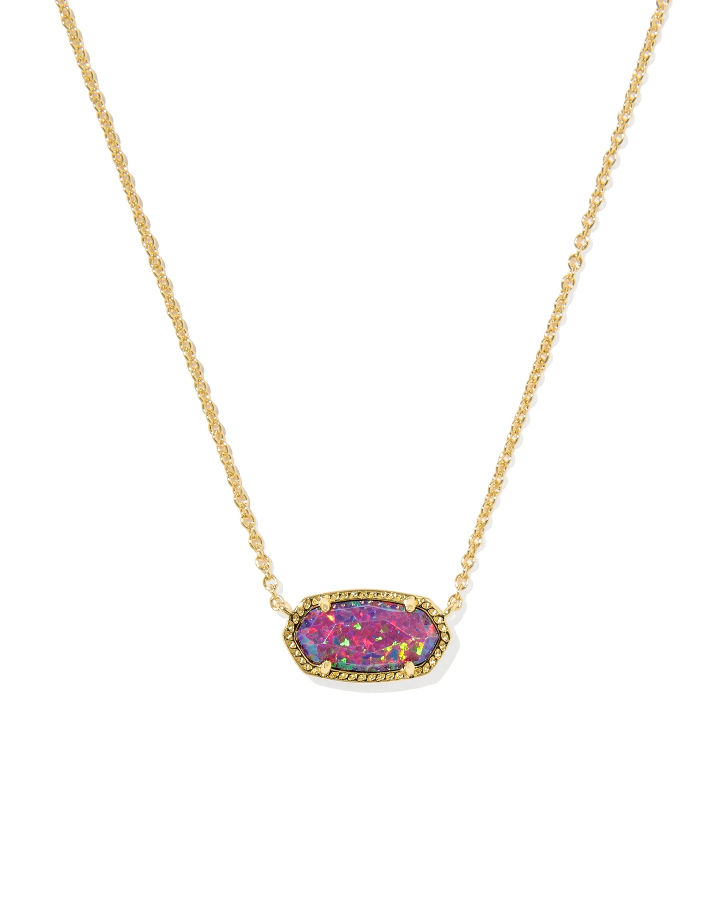 Elisa Gold Pendant Necklace