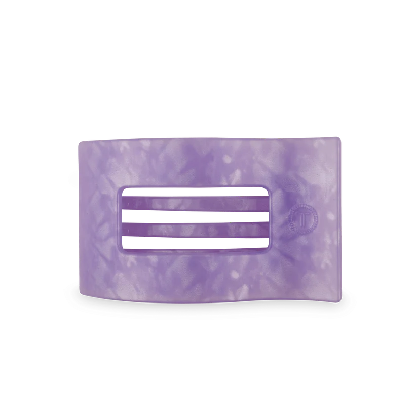 Lavender Mist Flat Rectangle Hair Clip