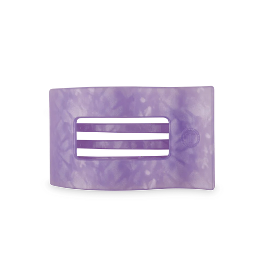Lavender Mist Flat Rectangle Hair Clip