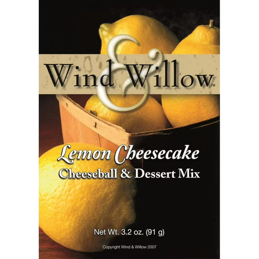Wind and Willow Lemon Cheesecake Cheeseball and Dessert mix