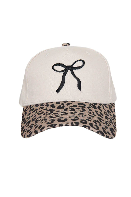 COQUETTE BOW VINTAGE TWO-TONED HAT