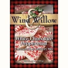 Wind and Willow Holiday - White Chocolate Peppermint Cheeseball & Dessert Mix