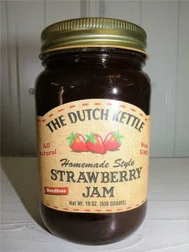 The Dutch Kettle Seedless Strawberry Jam