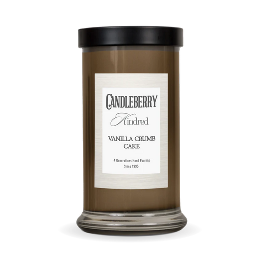 The Candleberry Company Vanilla Crumb Cake™, Kindred, Large Jar Candle
